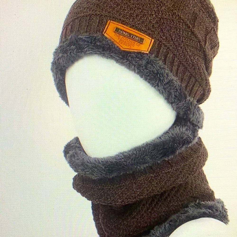NEW Men’s Hat and scarf casual style